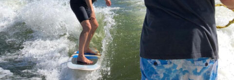 Aulas de Wakeboad e Wakesurf